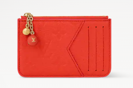 Louis Vuitton Romy Card Holder M28984 Blood Orange Louis Vuitton Romy Card Holder M28984 Blood Orange