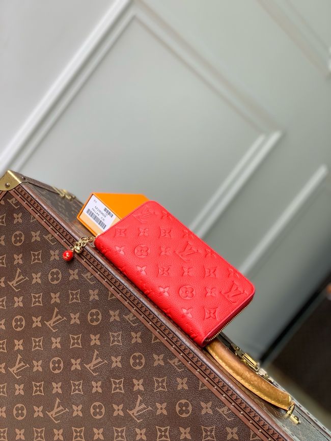Louis Vuitton Zippy Wallet M28969 red Louis Vuitton Zippy Wallet M28969 red