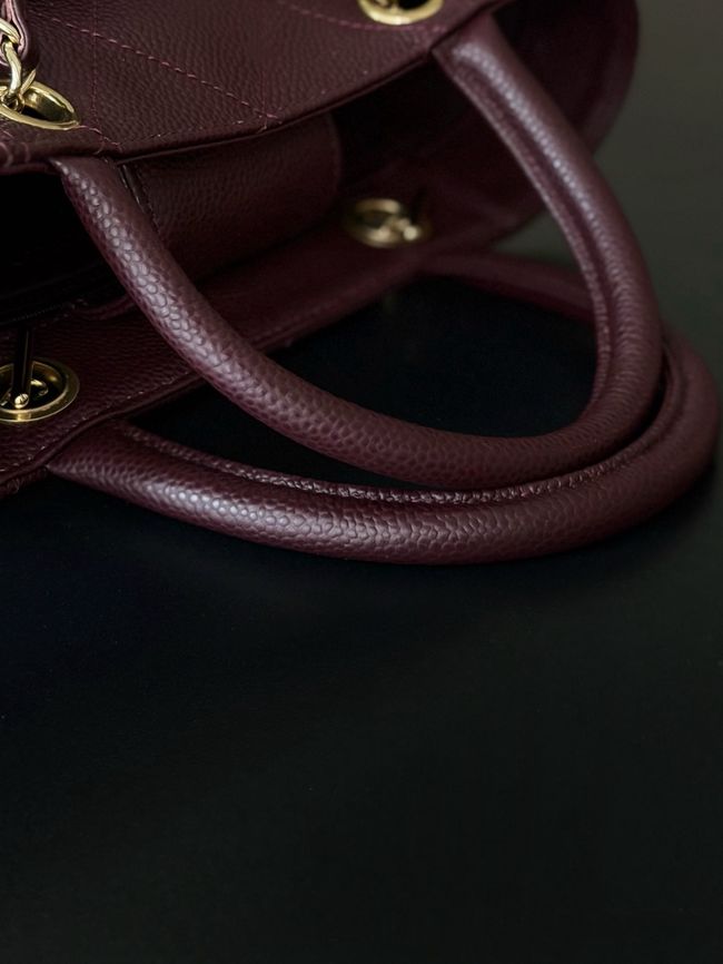 Chanel Small Shopping Bag AS6025 Dark pink Chanel Small Shopping Bag AS6025 Dark pink
