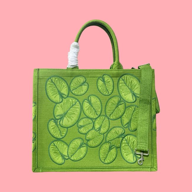Large Dior Book Tote Cannage Embroidery M1349OEQ-14