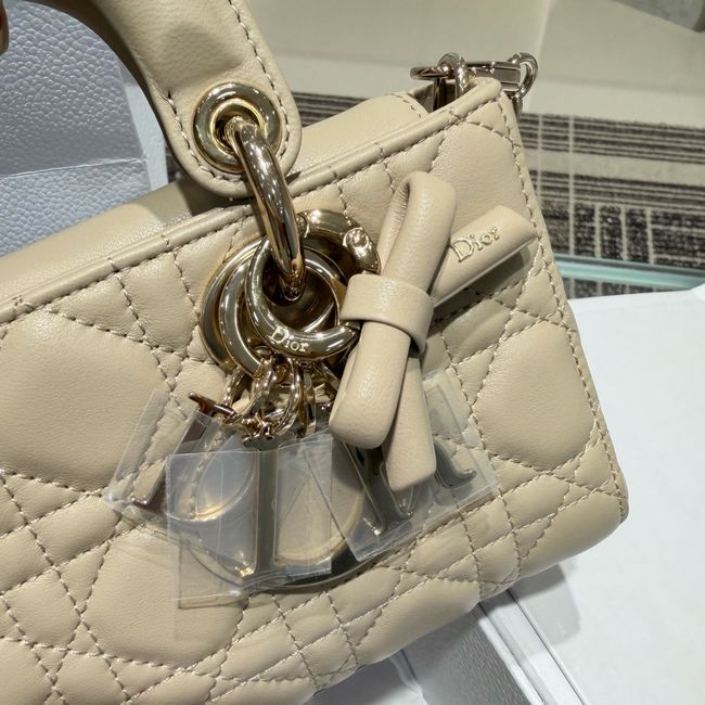 Dior Mini Lady D-Joy Bag Cannage Lambskin M0636O Trench