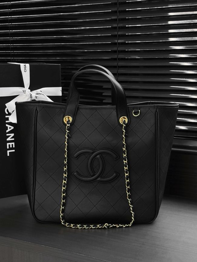 Chanel Small Shopping Bag AS6200 black