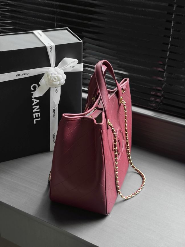 Chanel Small Shopping Bag AS6200 red