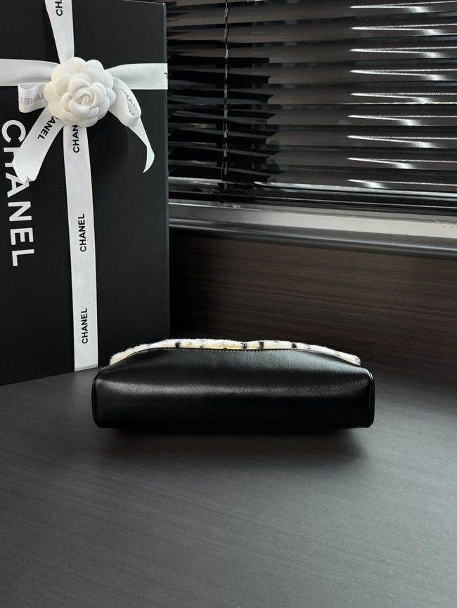 CHANEL 31 Mini Shopping Bag AS4133 Light Beige & Black