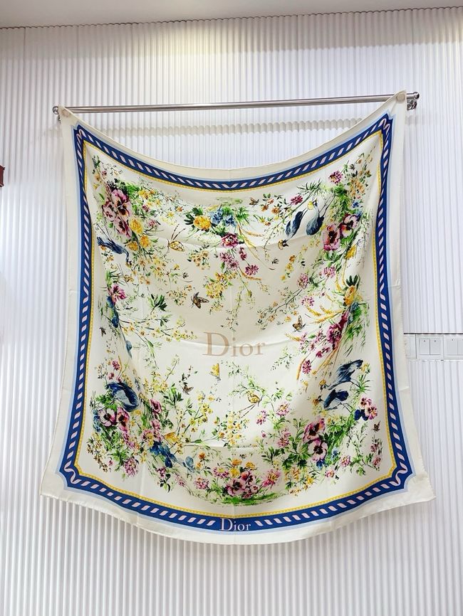 Dior Shawl Wool Silk and Cotton KY203-2