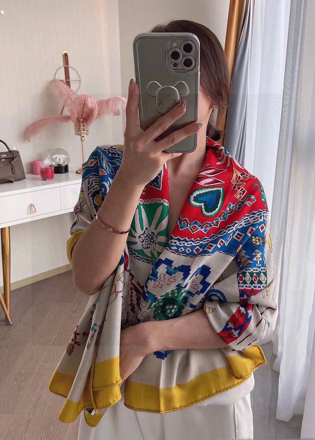 Hermes cashmere Shawl H24436-1