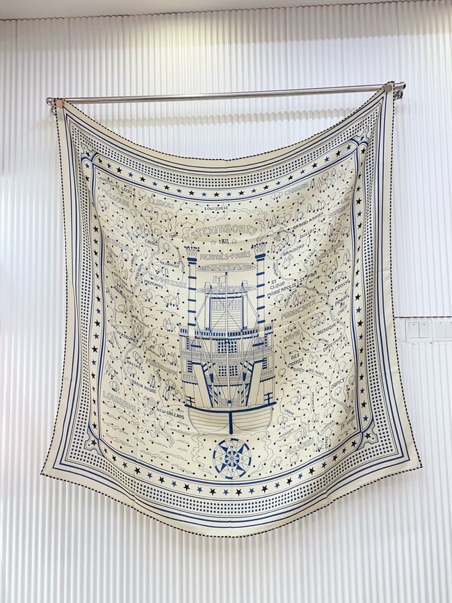 Hermes cashmere Shawl H24438-3