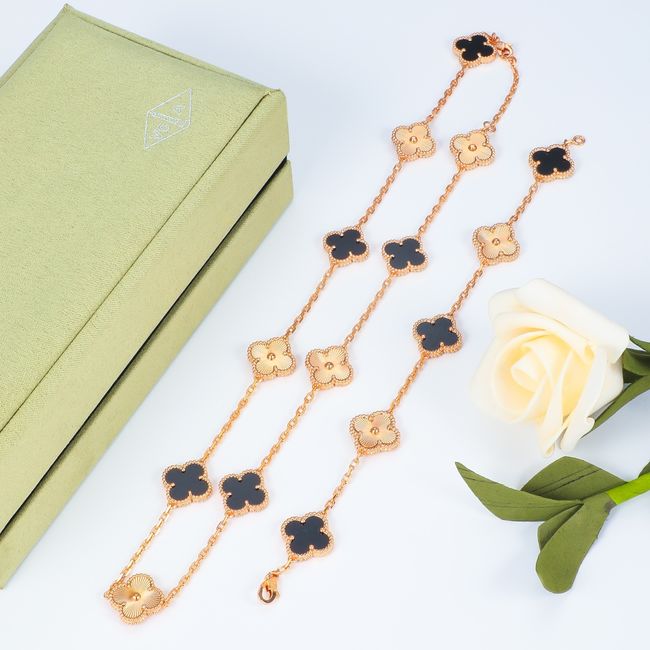 Van Cleef & Arpels necklace&Bracelet CE82049