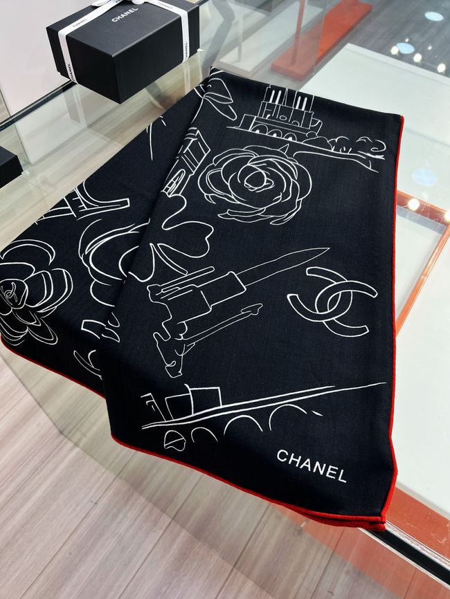 Chanel cashmere scarf B25983-1