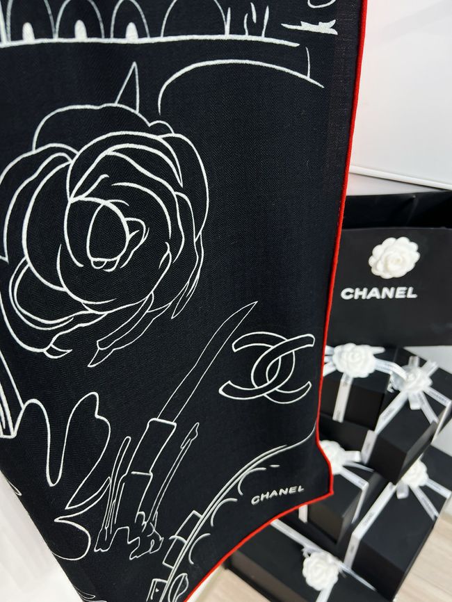Chanel cashmere scarf B25983-1