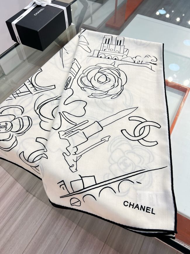 Chanel cashmere scarf B25983-2