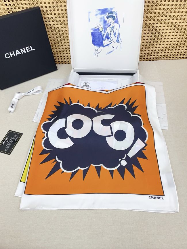 Chanel silk scarf B25982-3