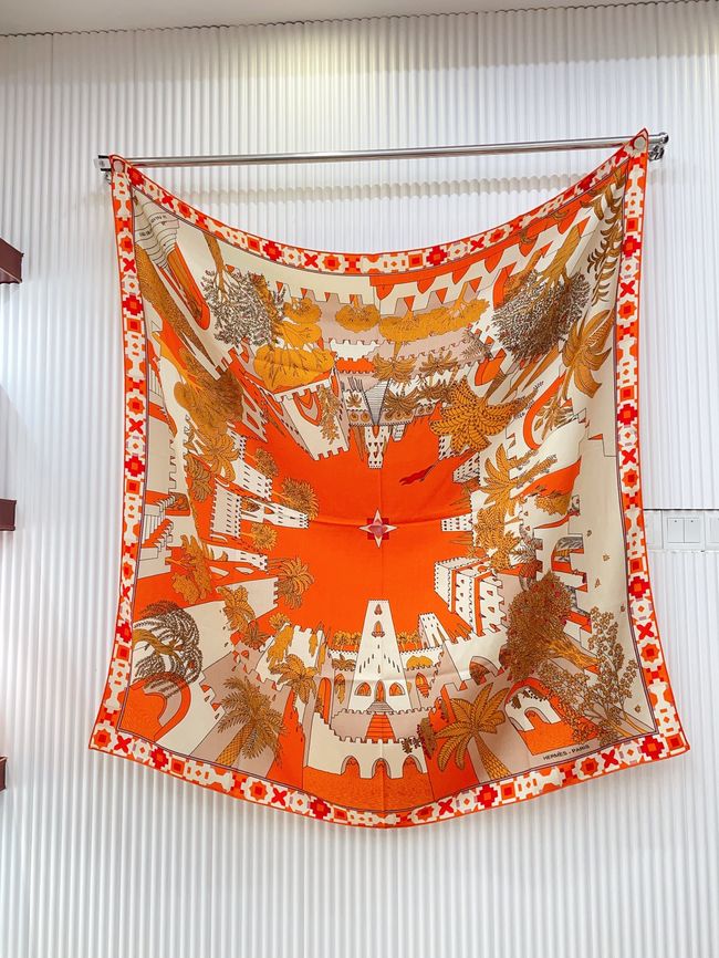 Hermes cashmere Shawl H24440-3