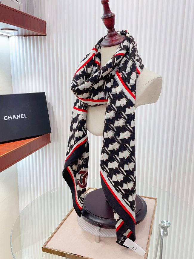 Chanel cashmere scarf B25985-1