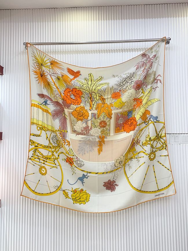 Hermes cashmere Shawl H24443-2