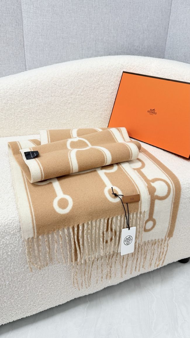 Hermes cashmere scarf H251526-4