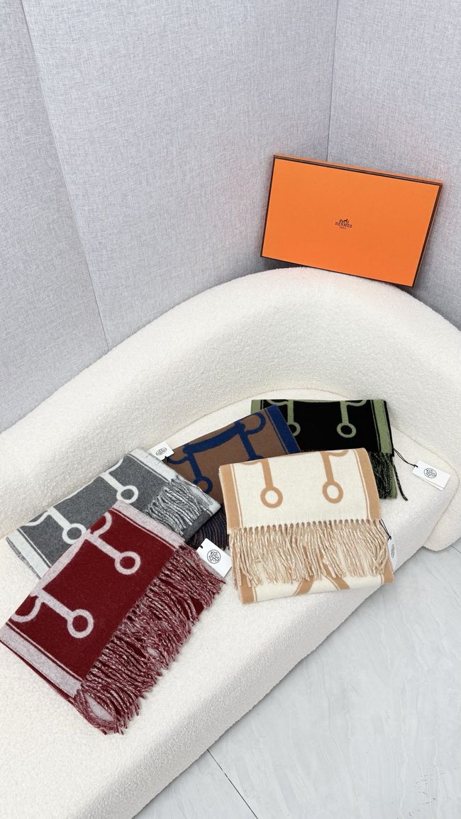 Hermes cashmere scarf H251526-4