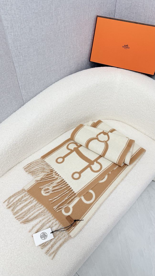 Hermes cashmere scarf H251526-4