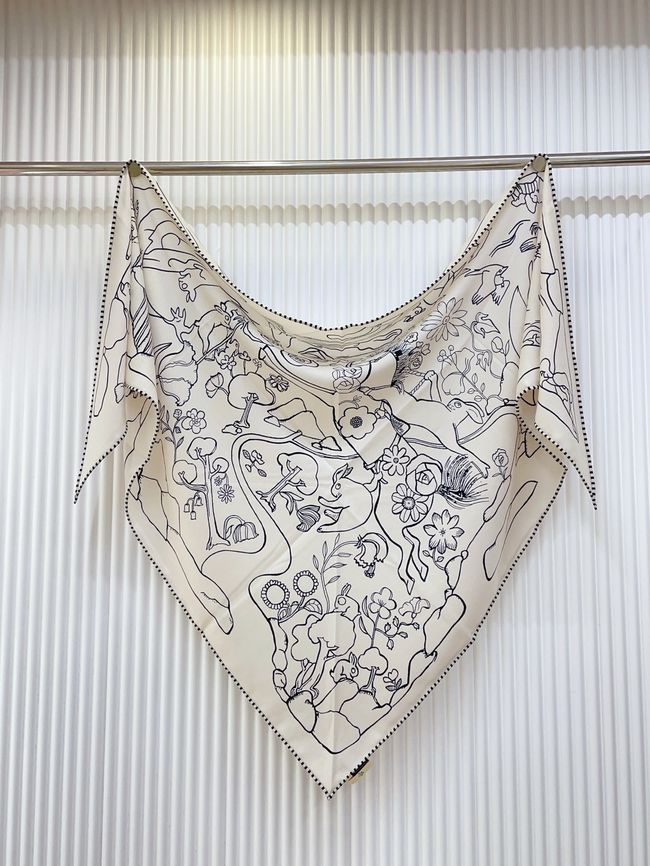 Hermes cashmere scarf H251527-1