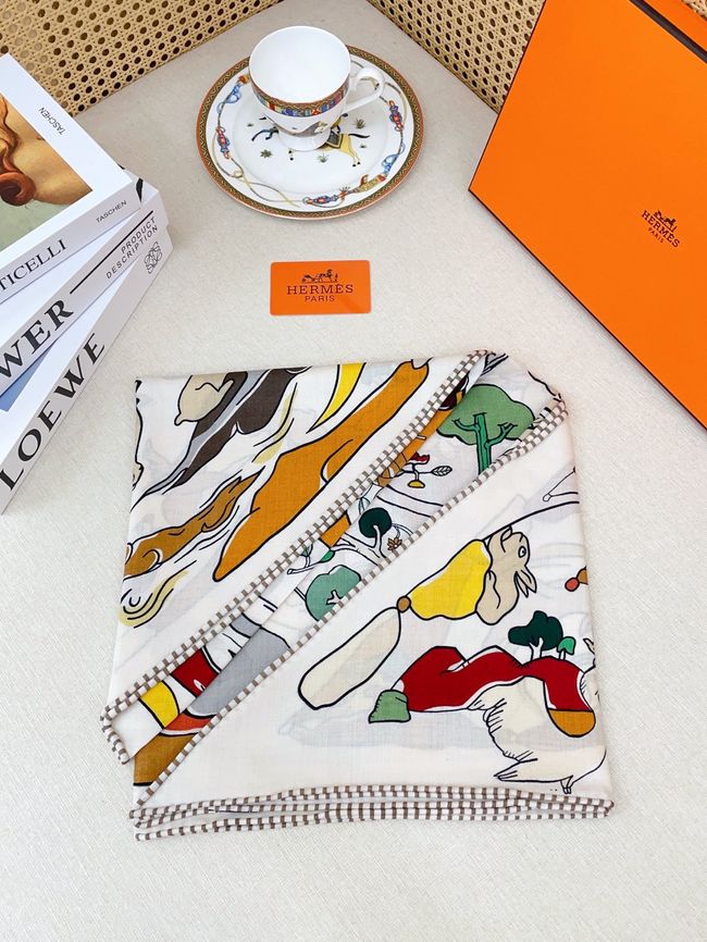 Hermes cashmere scarf H251527-2