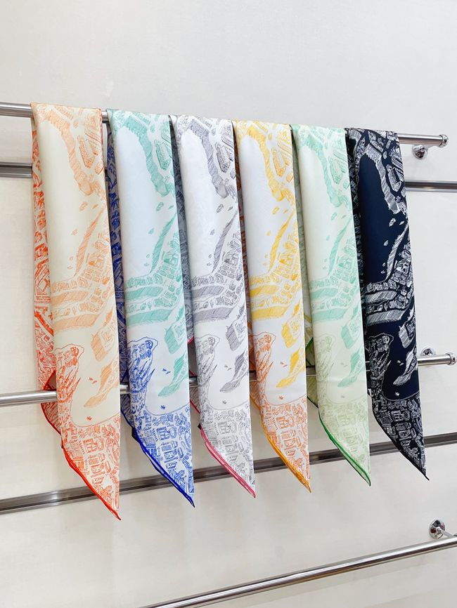 Hermes cashmere scarf H251529-1