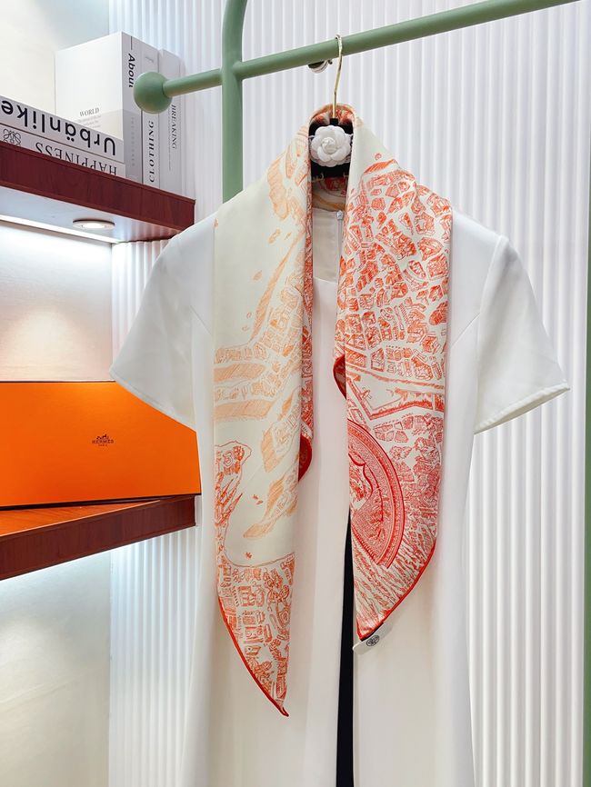 Hermes cashmere scarf H251530-3