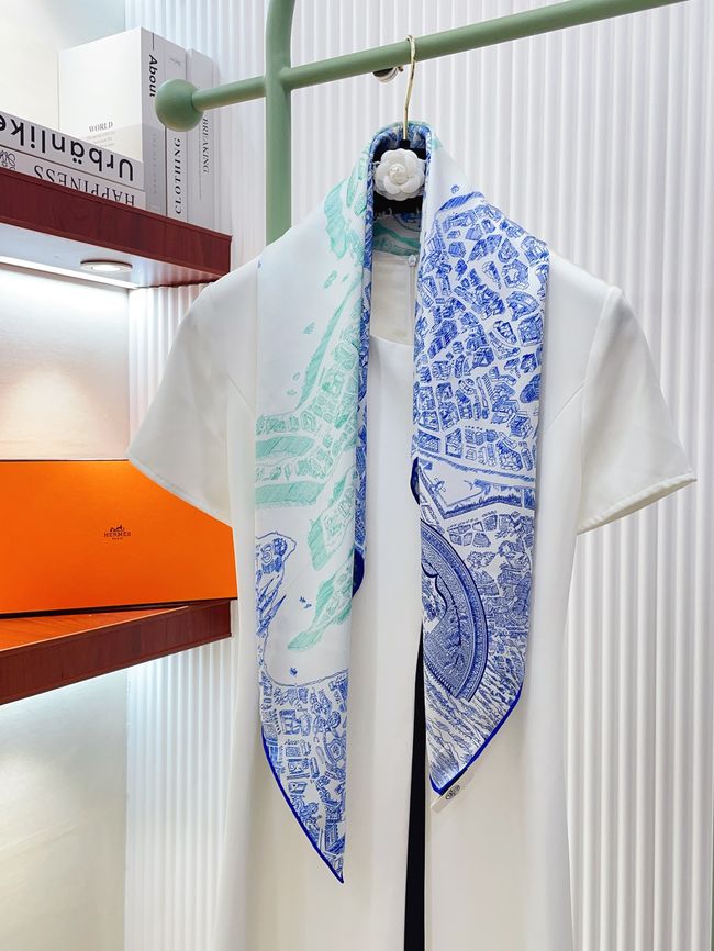 Hermes cashmere scarf H251530-4