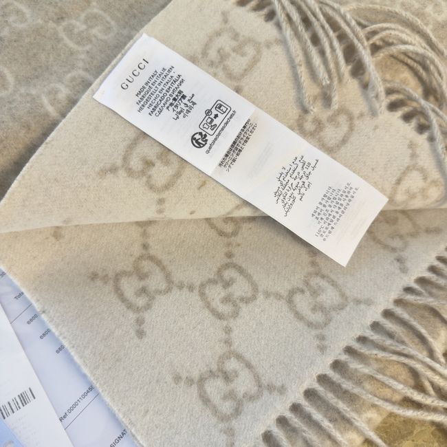 Gucci cashmere scarf 873731-1