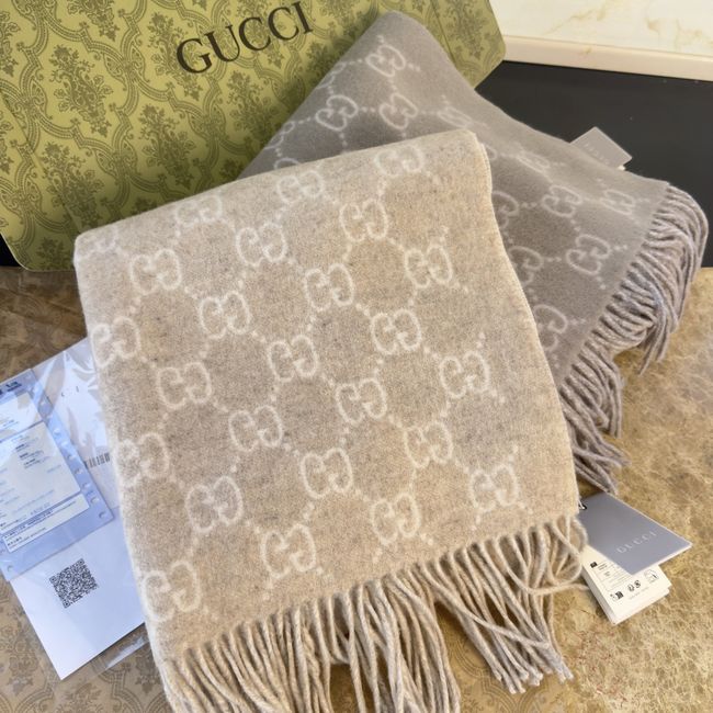 Gucci cashmere scarf 873731-1