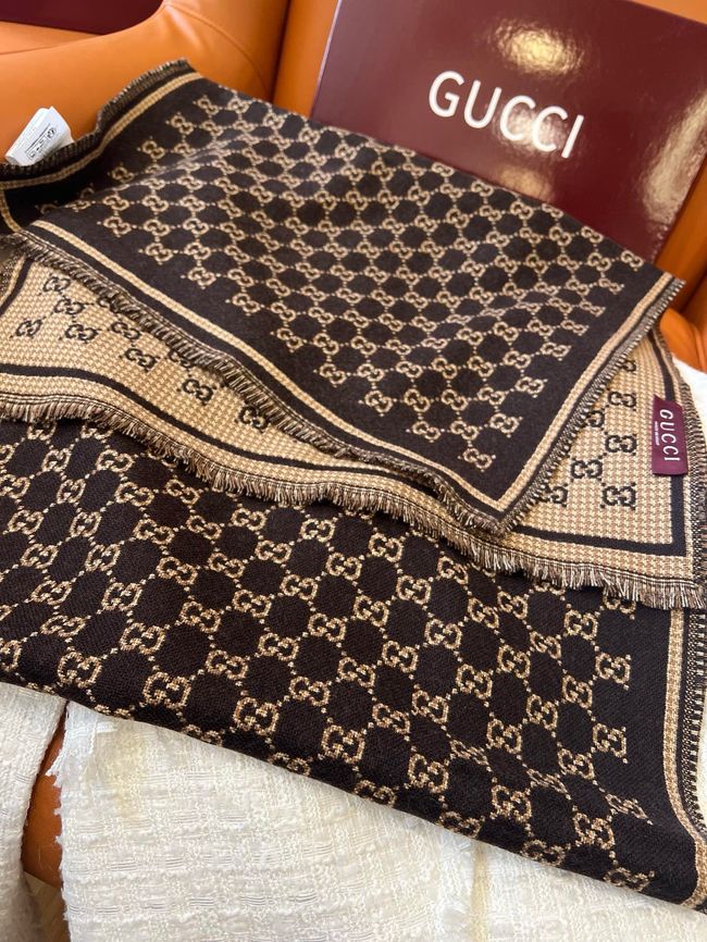 Gucci cashmere scarf 873732-2