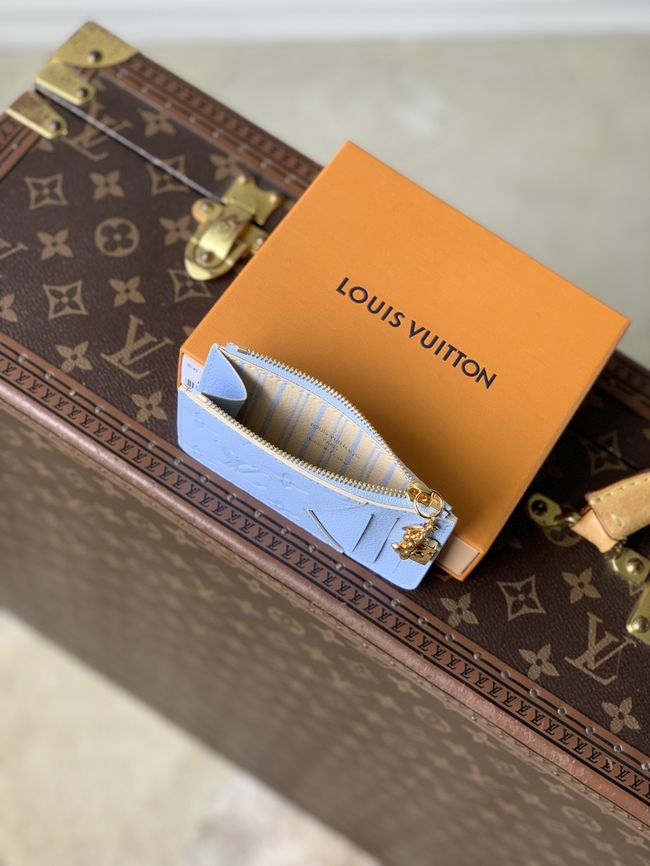 Louis Vuitton Romy Card Holder M2A006 Bleu Iris