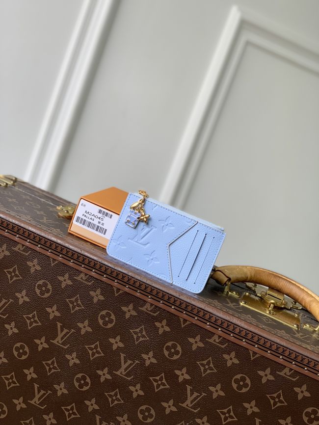 Louis Vuitton Romy Card Holder M2A006 Bleu Iris