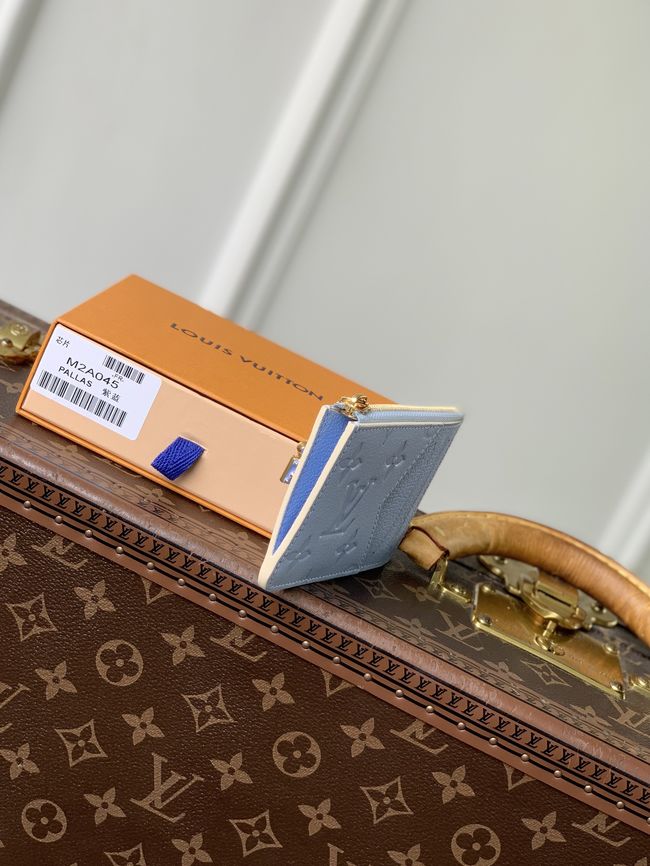 Louis Vuitton Romy Card Holder M2A006 Bleu Iris
