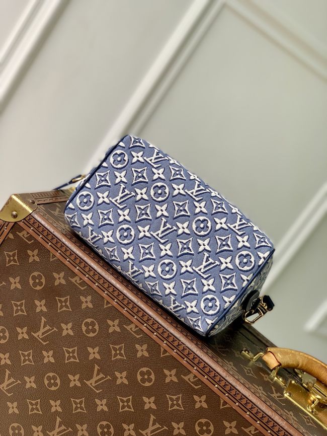 Louis Vuitton Speedy Trunk 20 M2A187 Denim blue