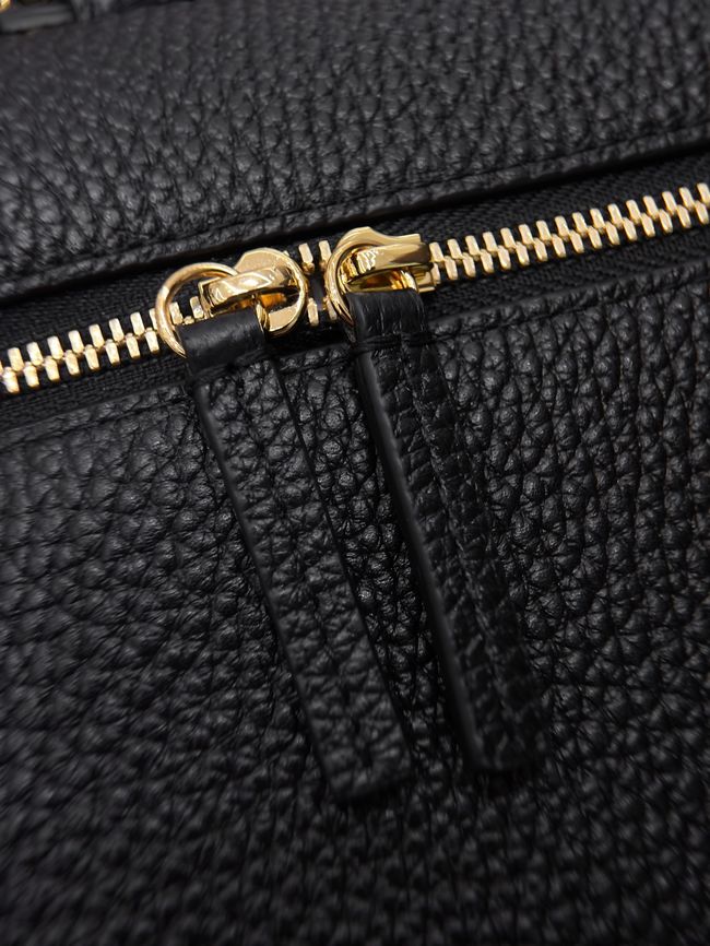 Chanel Large Vanity with chain AS6473 black