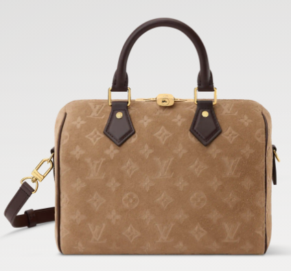 Louis vuitton New Speedy Bandouliere 25 M2A383 Beige Trench