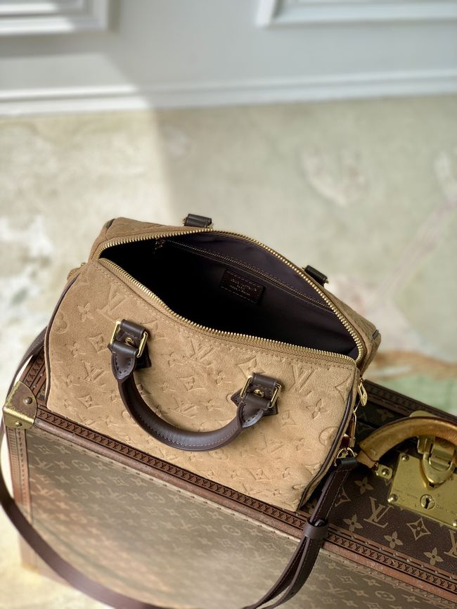 Louis vuitton New Speedy Bandouliere 25 M2A383 Beige Trench