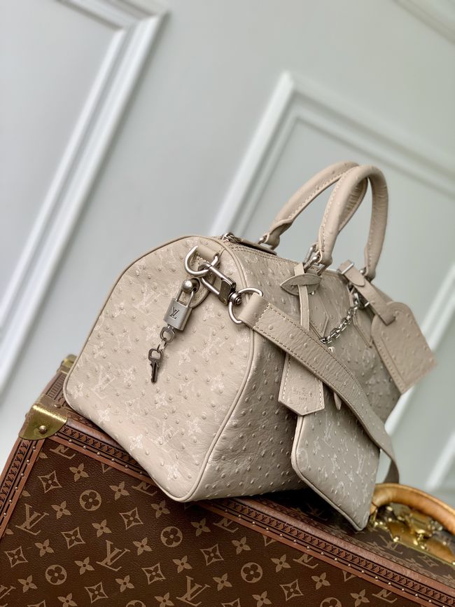 Louis Vuitton Runway Speedy P9 Bandouliere 30 M24425 Dark Beige