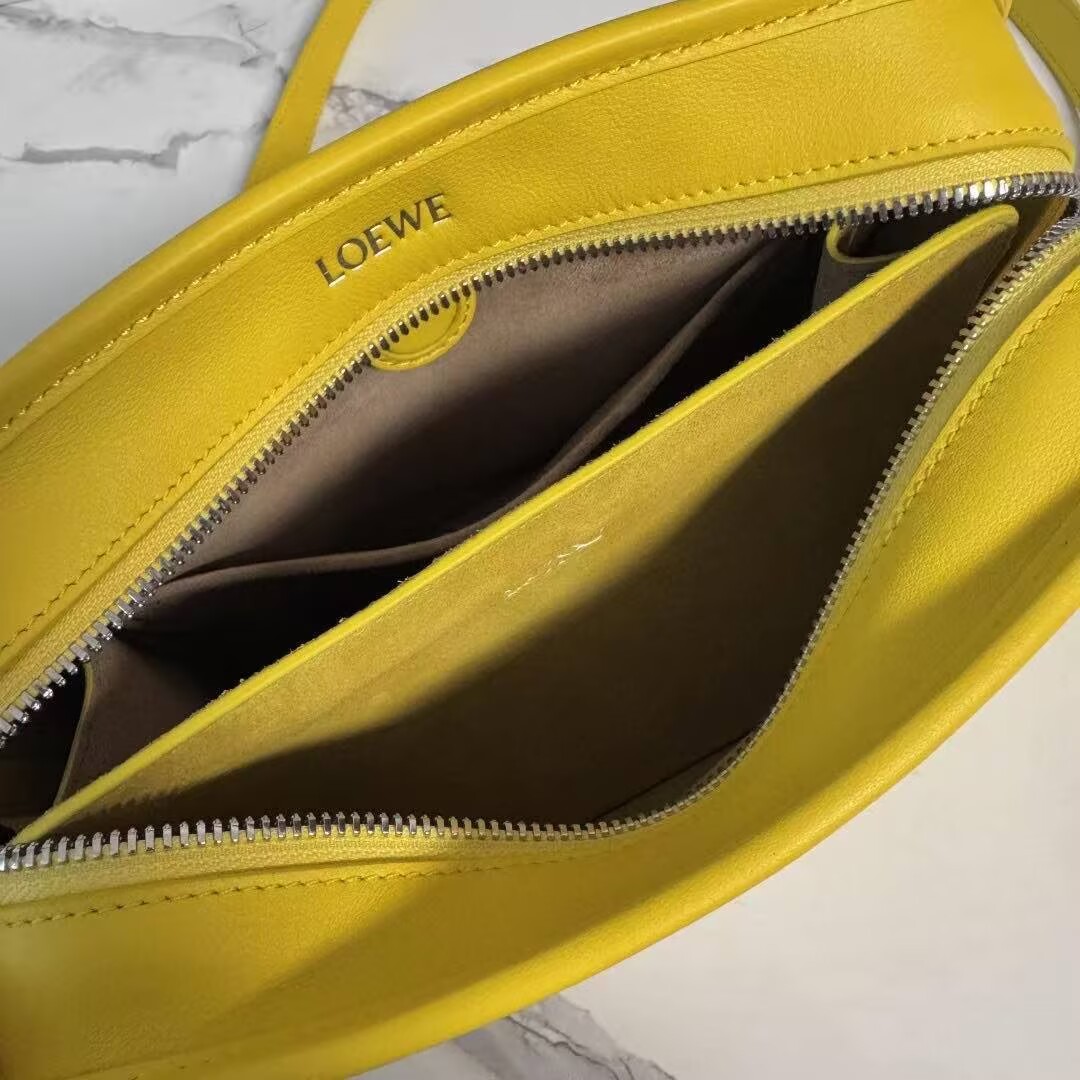 Loewe Top Handle Original Leather Bag L50231 Yellow
