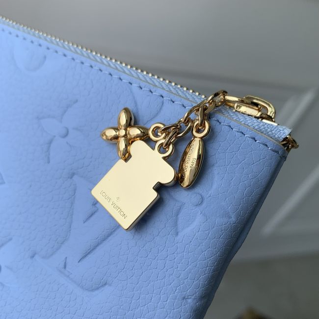 Louis Vuitton Key Pouch S M29816 Bleu Iris