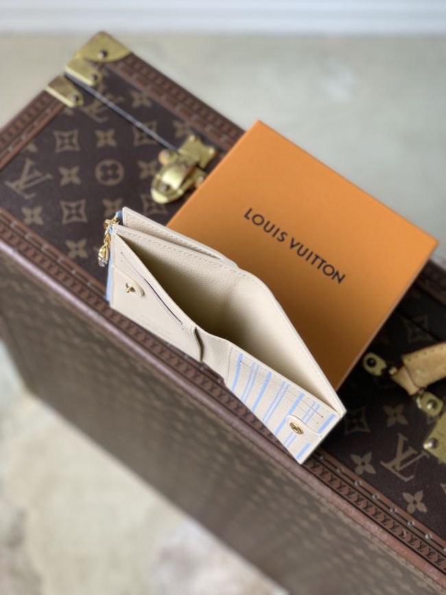 Louis Vuitton Lisa Wallet M29808 Bleu Iris