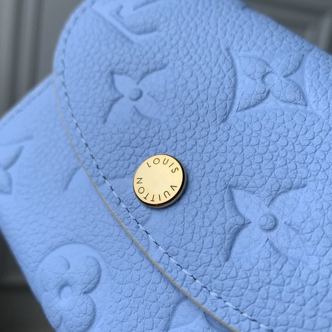 Louis Vuitton Rosalie Coin Purse M29796 Bleu Iris