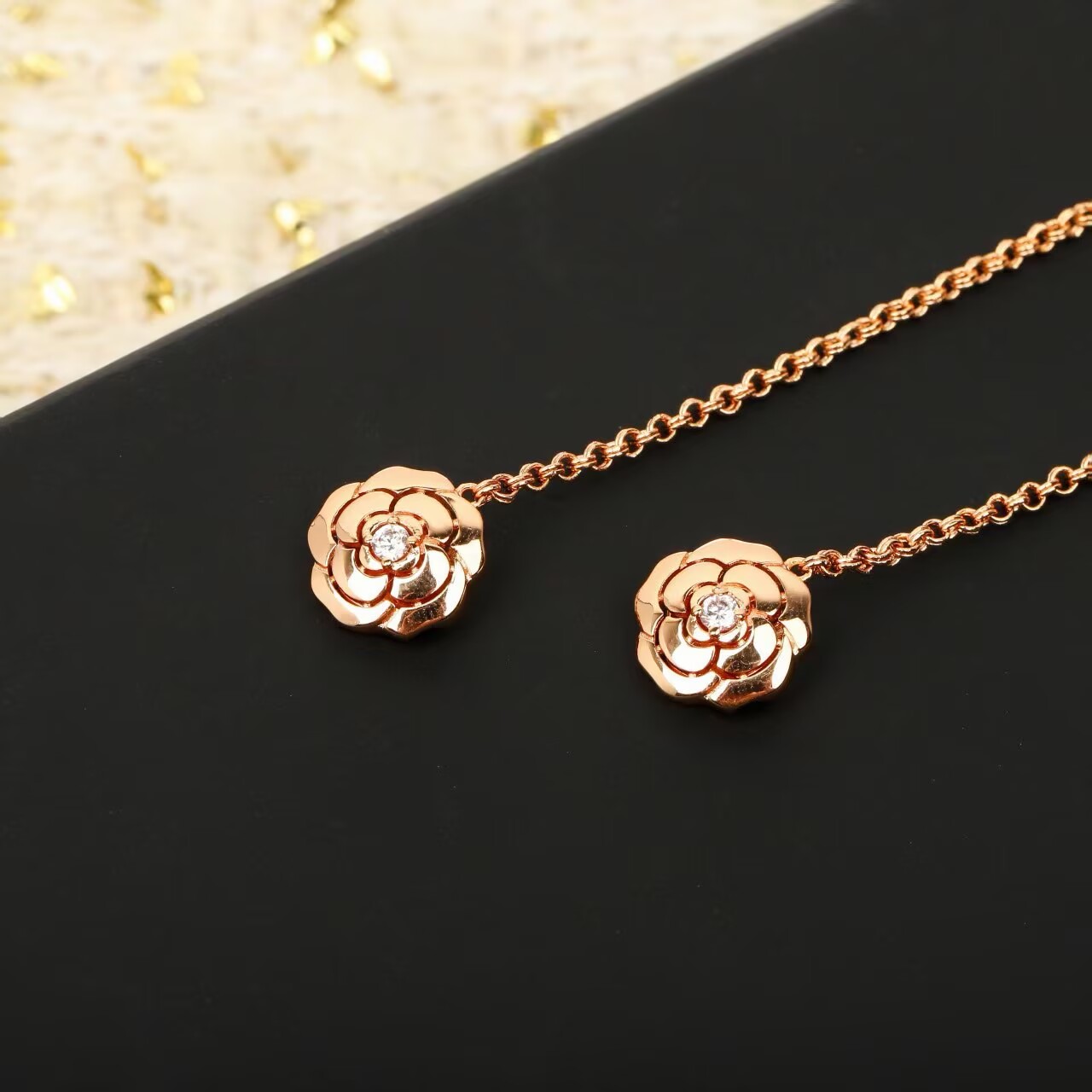 Chanel Necklace CN70314 Rose Gold