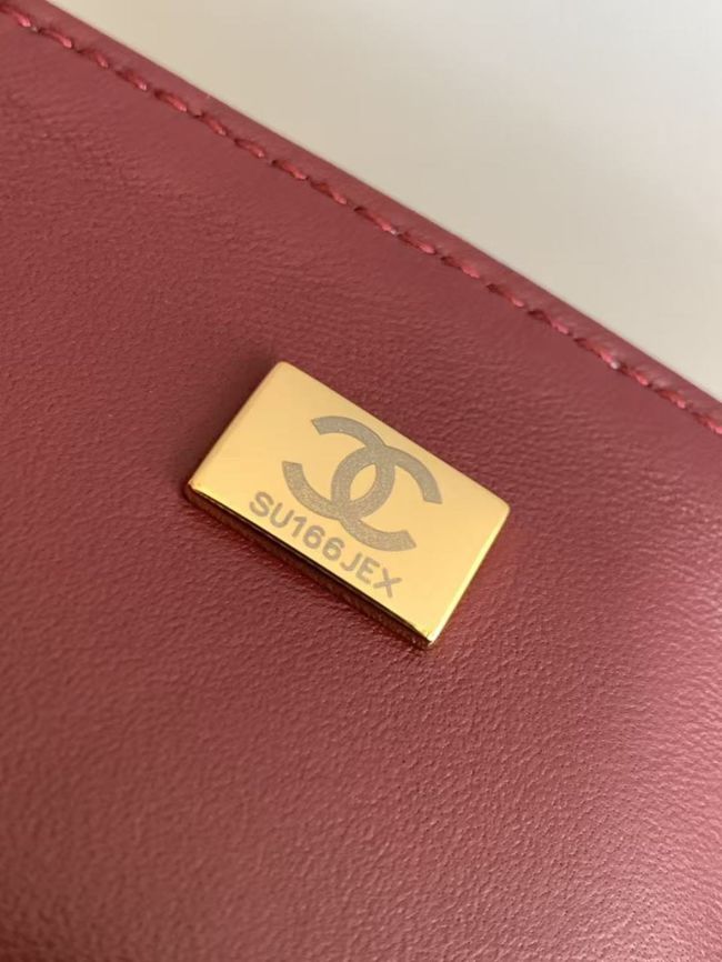 Chanel Flap Bag Lambskin AS6568 pink