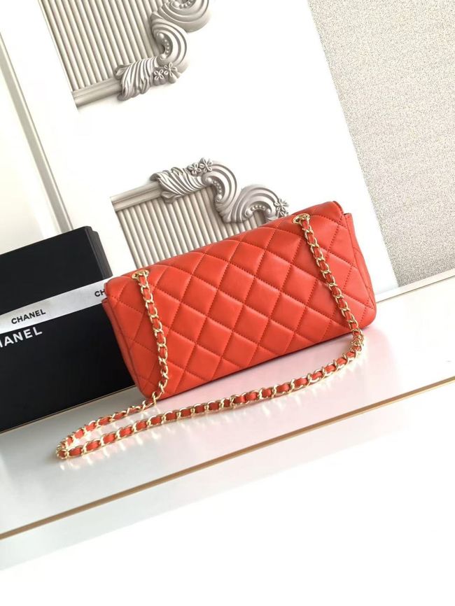 Chanel Flap Bag Lambskin AS6568 red