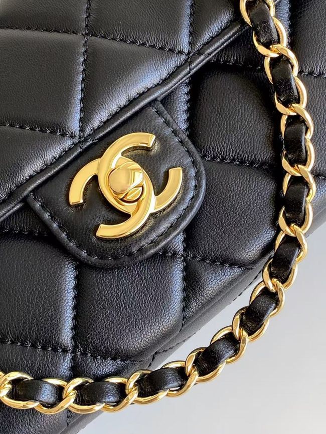 Chanel Small Flap Bag Lambskin AS6430 black