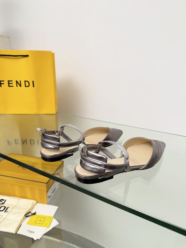 Fendi WOMENS SANDAL slingback Colibri Lite 8J8559-1