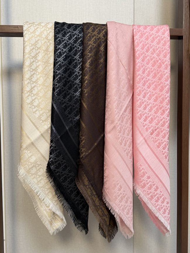 Dior Oblique Shawl Wool and Silk Jacquard I1058-10