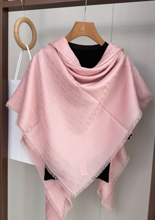 Dior Oblique Shawl Wool and Silk Jacquard I1058-4