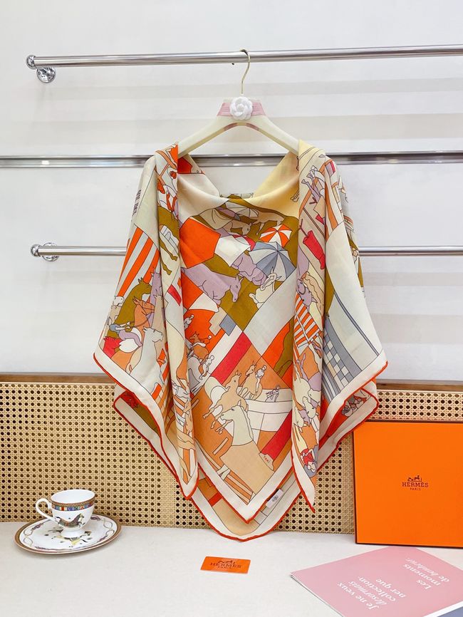 Hermes cashmere Shawl H36120-2